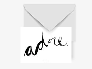Carte postale / Adore 1
