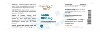 Gaba 1000 mg (120 comprimés) 2