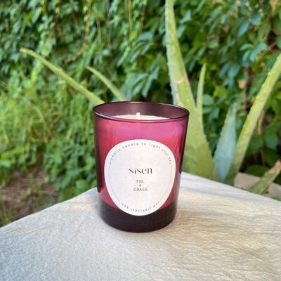 Fig & Grass scented candle