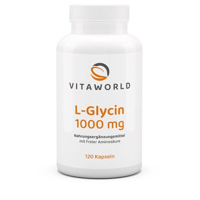 L-Glicina 1000 mg (120 capsule)