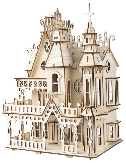 Building kit Dollhouse 'Villa Fantasia'- small 1:36