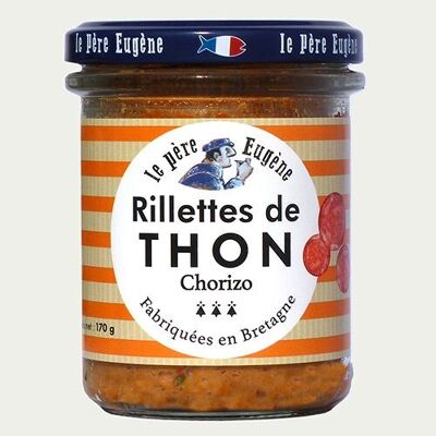 Rillette di tonno Le Père Eugène Chorizo 170 gr