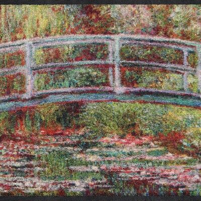 MONET - BRÜCKE MIT NINFEE (Größe: 75x50)