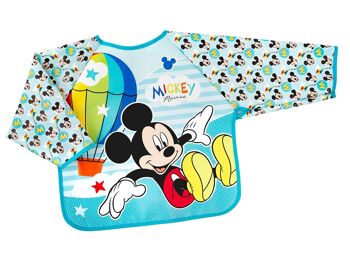 Bavoir Disney Mickey Simply avec manches 6