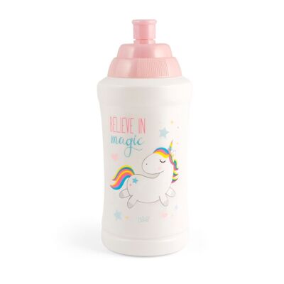 Botella de agua de unicornio