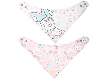 Lot de 2 bavoirs Minnie Tendre Disney 2