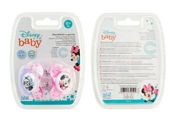 Lot de 2 tétines Disney Minnie Simply 5