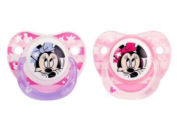 Lot de 2 tétines Disney Minnie Simply 6