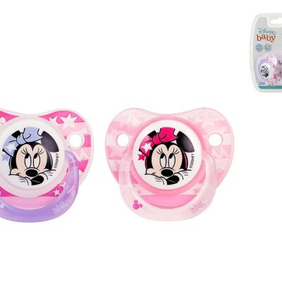 Set of 2 Disney Minnie Simply pacifiers