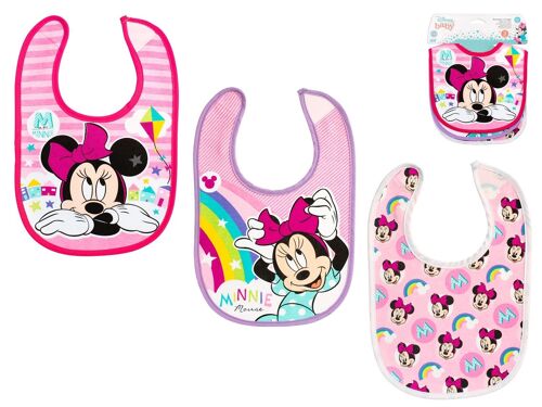 Set 3 bavaglini Disney Minnie Simply