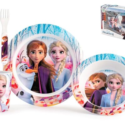 Ensemble de nourriture pour bébé La Reine des neiges 2 Disney