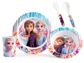 Ensemble de nourriture pour bébé La Reine des neiges 2 Disney 3