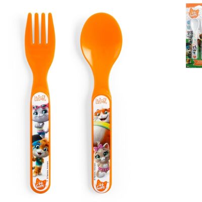 44 Cats cutlery set