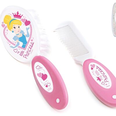 Juego de cepillo y peine para bebé Little Princess Disney