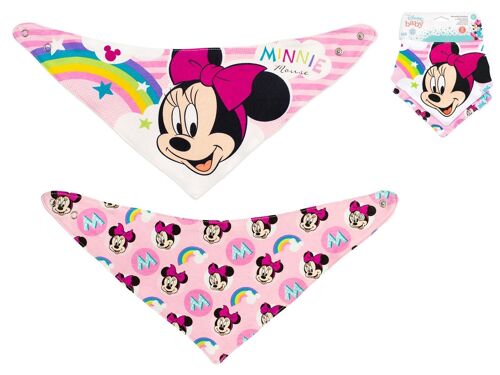 Set 2 bavaglini a bandana Disney Minnie Simply