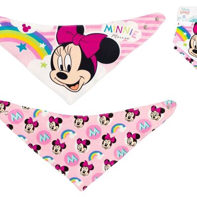 Set of 2 Disney Minnie Simply bandana bibs