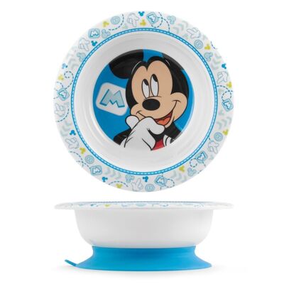 Assiette antidérapante Mickey Disney