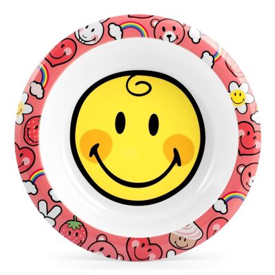 Soup plate Smiley Baby girl 21 cm