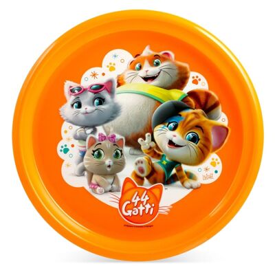 Assiette plate 44 Chats 22.5cm