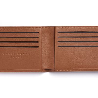 Gold wallet with elastic