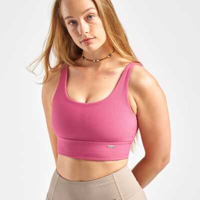 Breeze Bra - Magenta Red