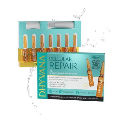 Ampoules faciales CELLULAR REPAIR - Con 99% d'ingrédients naturels - Tout type de pièces