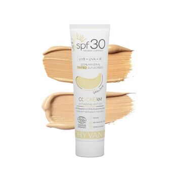 ** Boîte de 10 unités ** CC-CREAM SPF30 - Protecteur Solaire Minéral avec couleur - Tous les types de pièces 1