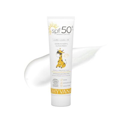 SPF50+ PLUS, PROTECCIÓN SOLAR 100% MINERAL