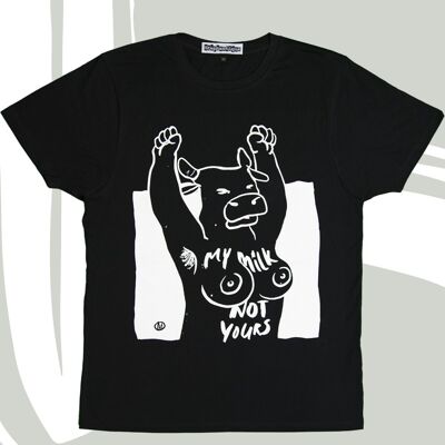 T-shirt My milk not yours BLACK