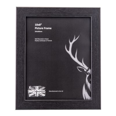 MADRID RANGE BLACK 12X8" PICTURE FRAME