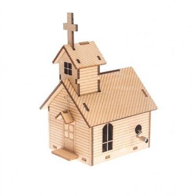 Building kit Music box Church