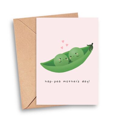 Hap-pea Mother's Day Card