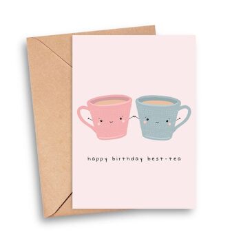 Joyeux anniversaire Best-Tea Card 1