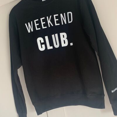 Weekend Club Sweatshirt - Black