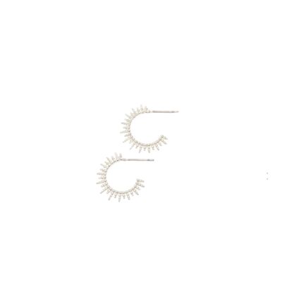 Cerceau Earrings Silver