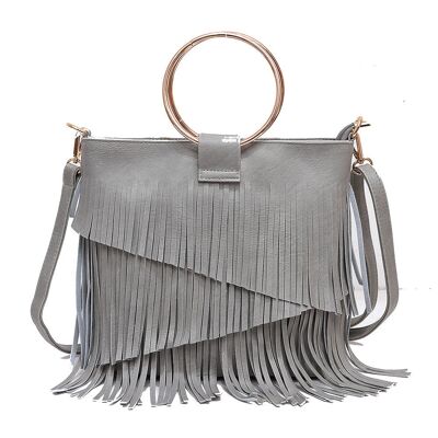 Valaxa Grey Handbag