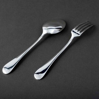 Set of 2 children's cutlery 17 cm Senlis