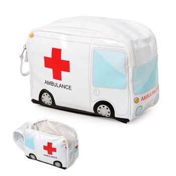 Mallette à pharmacie, Ambulance, plastique PVC 1