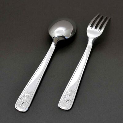 Baby cutlery 14 cm Old Nets