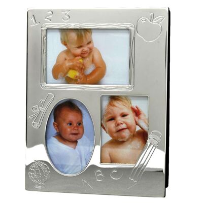 Beveled Bear Photo Frame