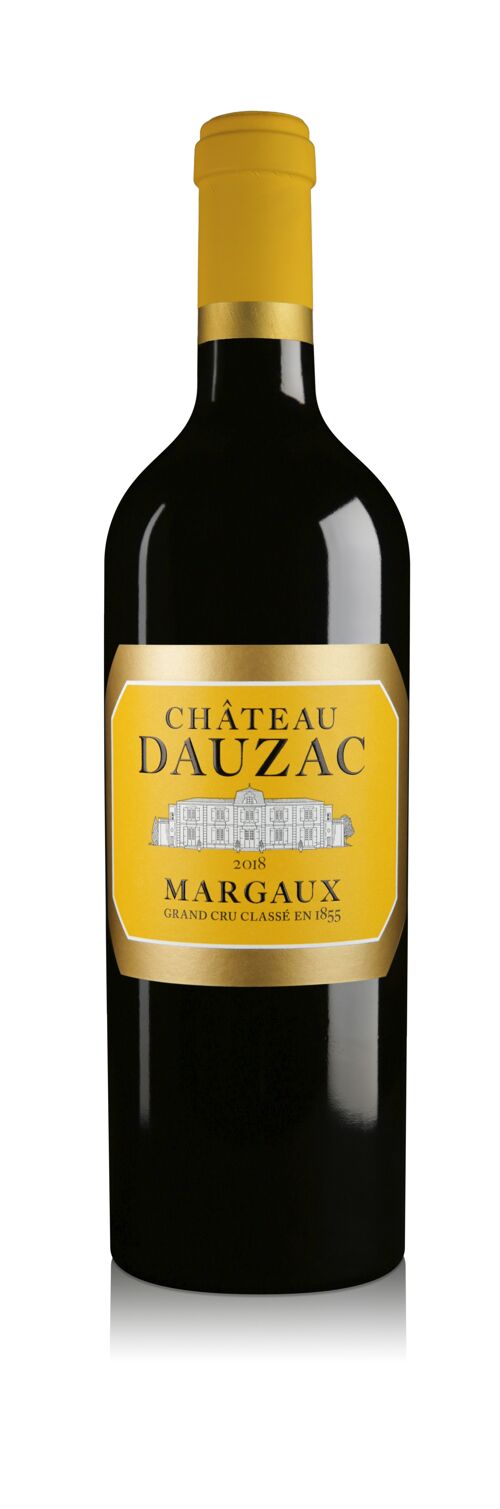 Château Dauzac 2018, Grand Cru Classé, Aoc Margaux x 6 bouteilles