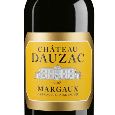Château Dauzac 2018, Grand Cru Classé, Aoc Margaux x 6 Flaschen