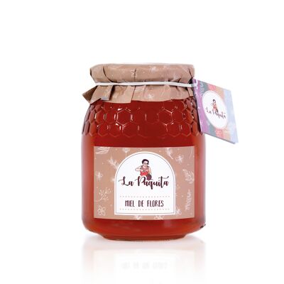 Vaso Miele di fiori 1000gr