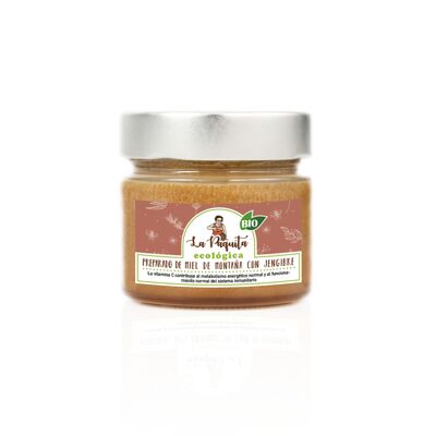 Jar Flower honey preparation with Ginger 250g