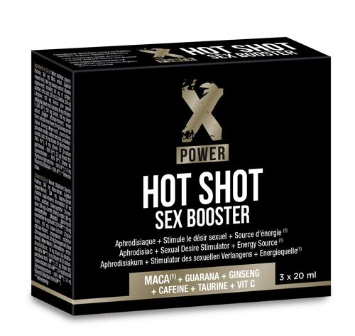 HOT SHOT SEX BOOSTER 3x20ml