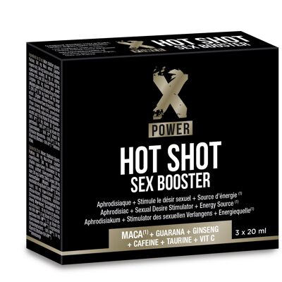 HOT SHOT SEX BOOSTER 3x20ml