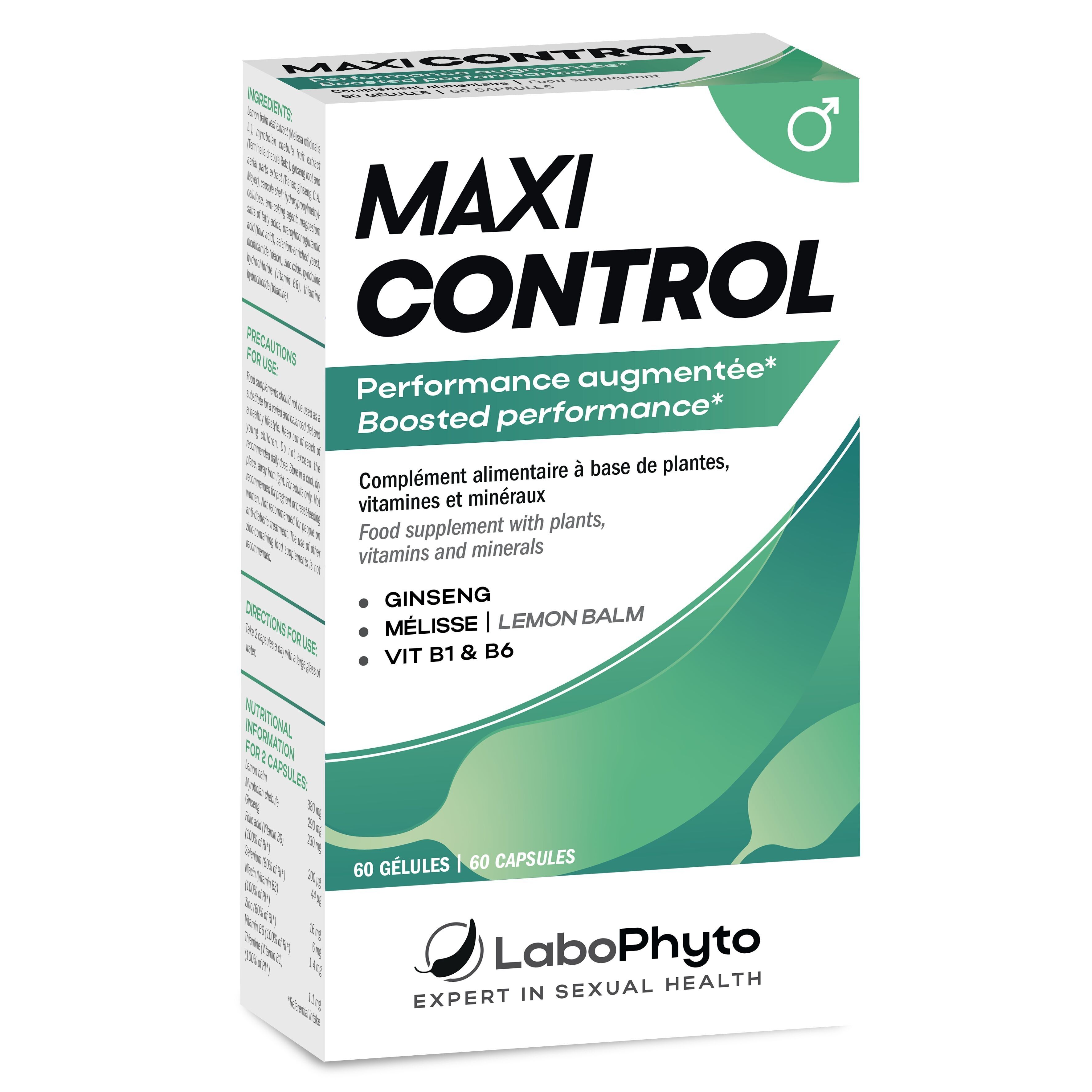 MAXI CONTROL ENDURANCE 60 Kapseln