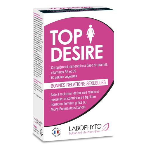 TOP DESIRE LIBIDO 60 gélules