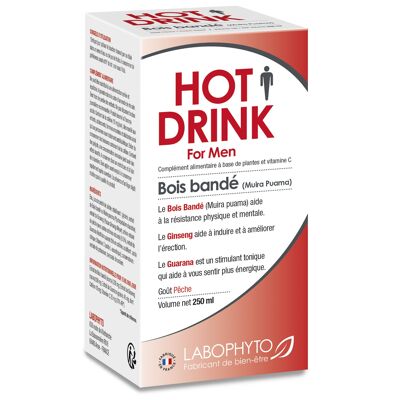 HOT DRINK HOMME BOIS BANDE 250 ml