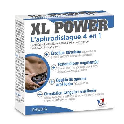 XL POWER APHRODISIAQUE 10 gélules